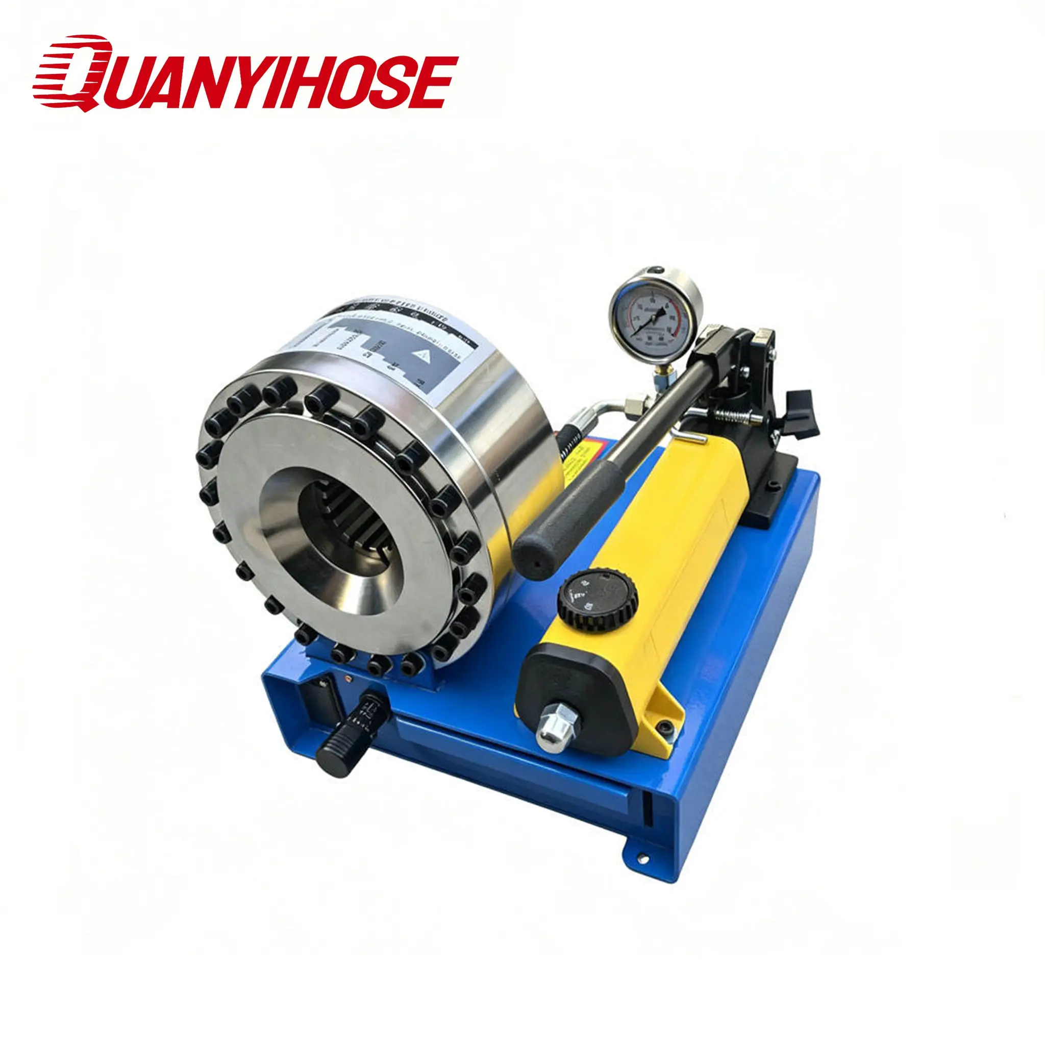QY25SD Portable Manual Hydraulic Hose Crimping Machine (1 Inch / 10-27mm)
